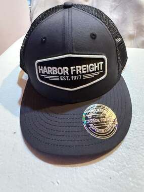 Harbor Freight Trucker Hat Special Edition Snapback Charcoal Gray Cap